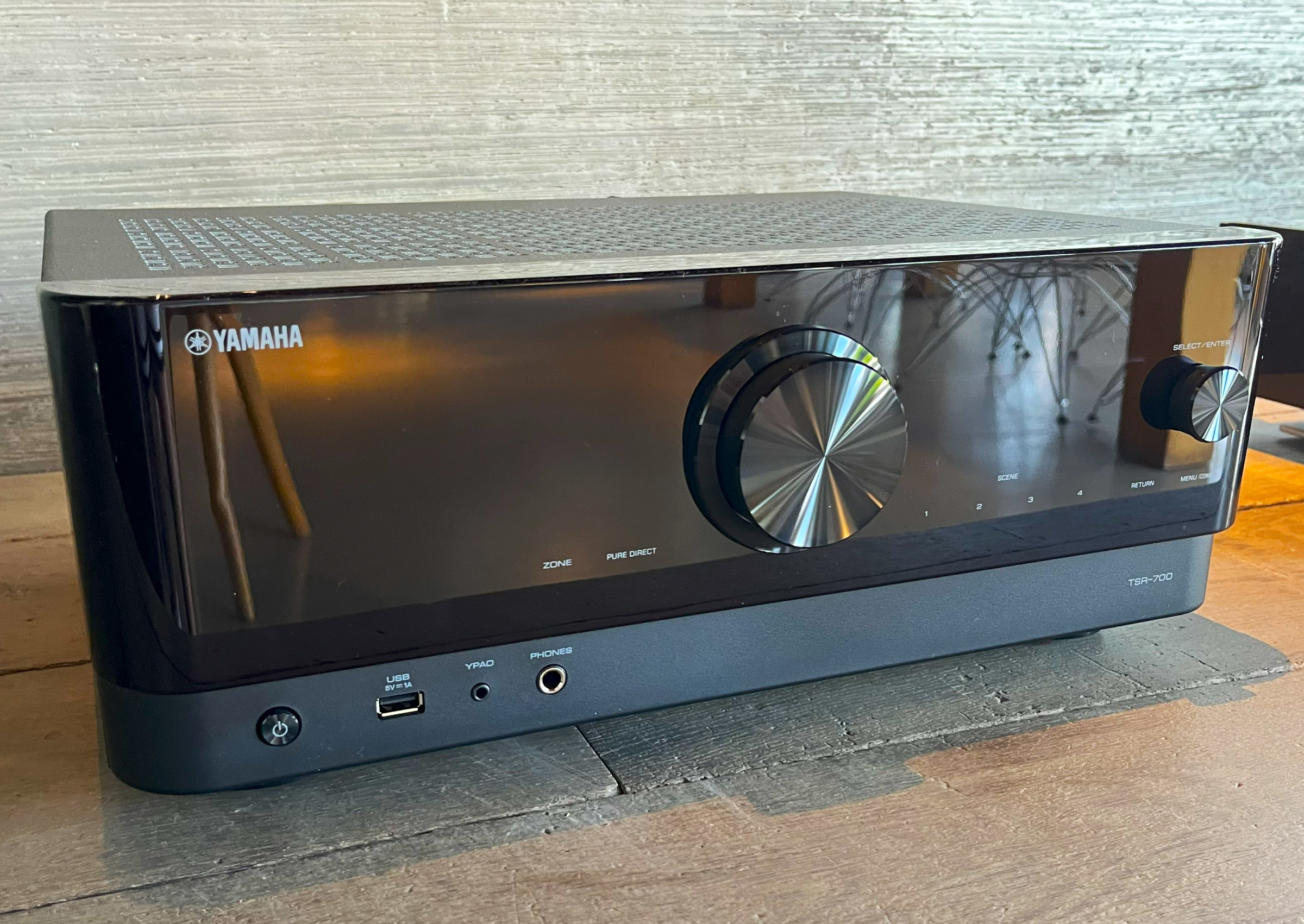 Auditorium Yamaha TSR 700 AV-Receiver Schwarz 203397 - 2