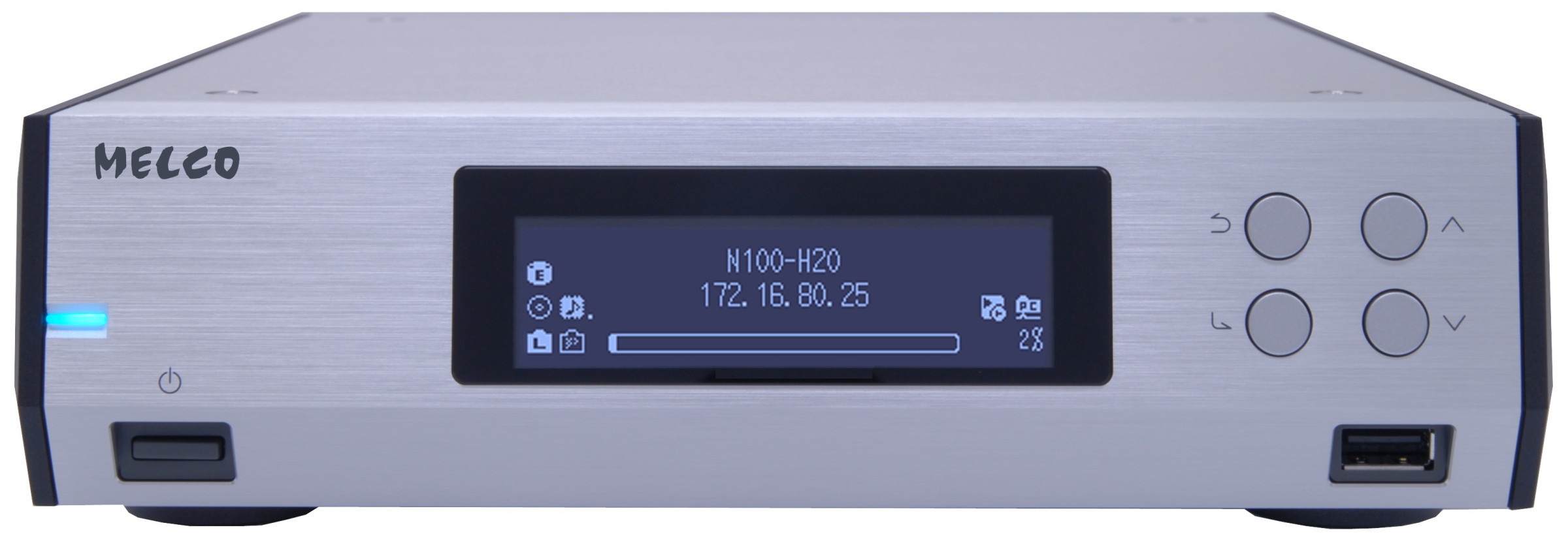 Auditorium Melco by Buffalo N100 H20 Speicher & Streamer mit 2 T Festplatte 284199 - 1