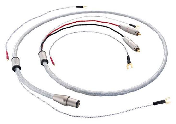 Auditorium Nordost Valhalla2+ Phono Tonarmkabel DIN 90° zu RCA 289306 - 1