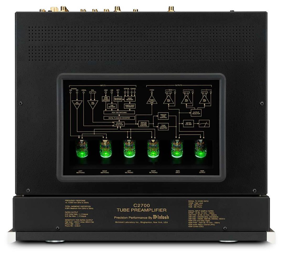 Auditorium McIntosh C2700 AC Röhrenvorstufe inkl. DA2 292875 - 5