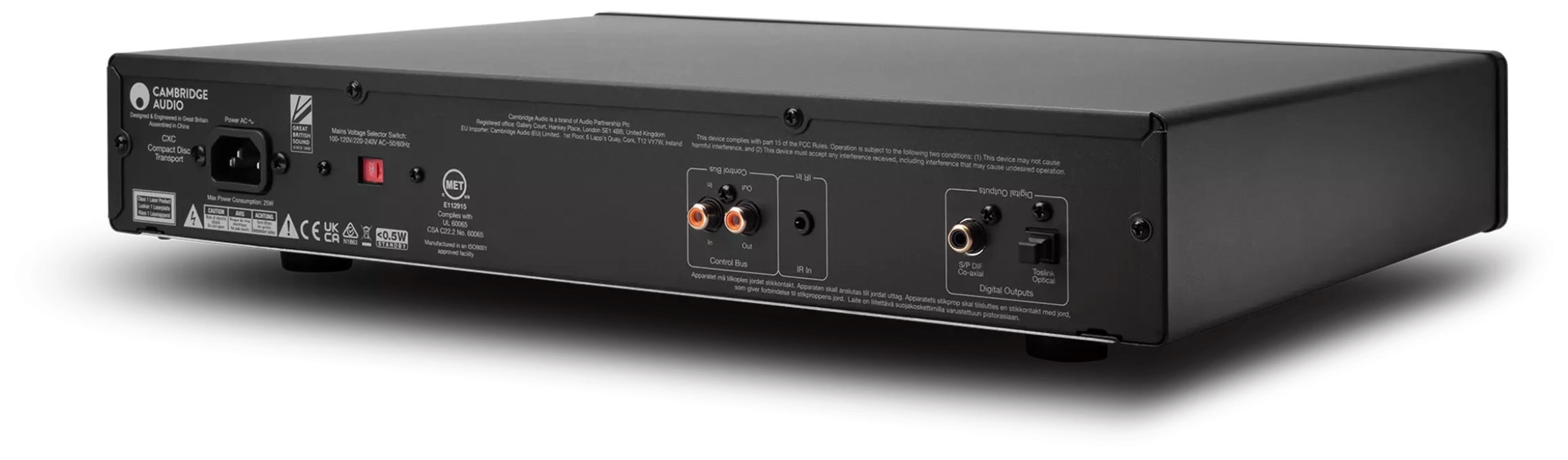 Auditorium Cambridge Audio CXC CD-Laufwerk Black Limited Edition 297818 - 3 Auditorium Cambridge Audio CXC CD-Laufwerk Black Limited Edition 297818 - 3