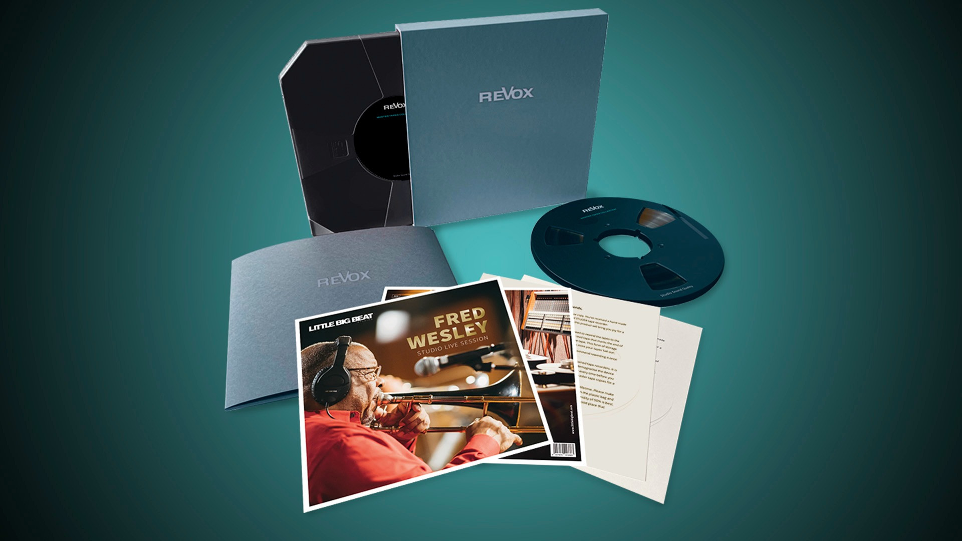 Auditorium Revox Master Tapes Fred Wesley Studio Live Session 208422 - 2 Auditorium Revox Master Tapes Fred Wesley Studio Live Session 208422 - 2