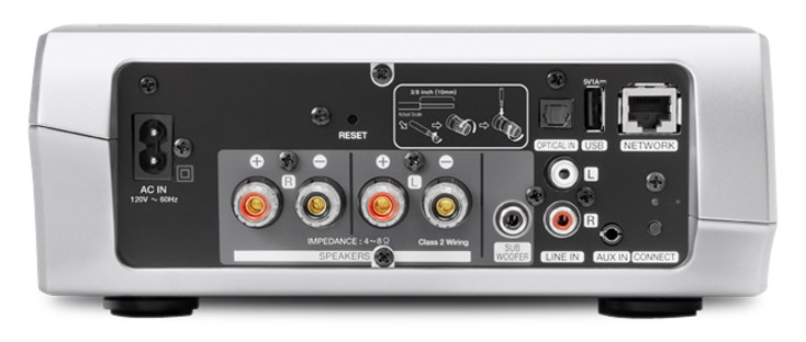 Auditorium HEOS by Denon HEOS AMP HS2 Silber/Schwarz 280095 - 2