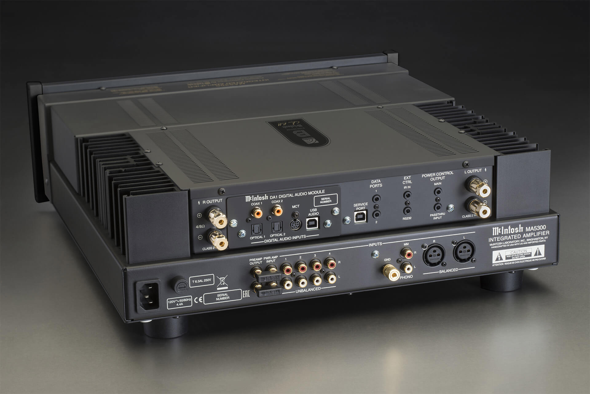 Auditorium McIntosh MA5300 AC Black Edition mit DA2-DAC-Modul Vollverstärker 212715 - 4