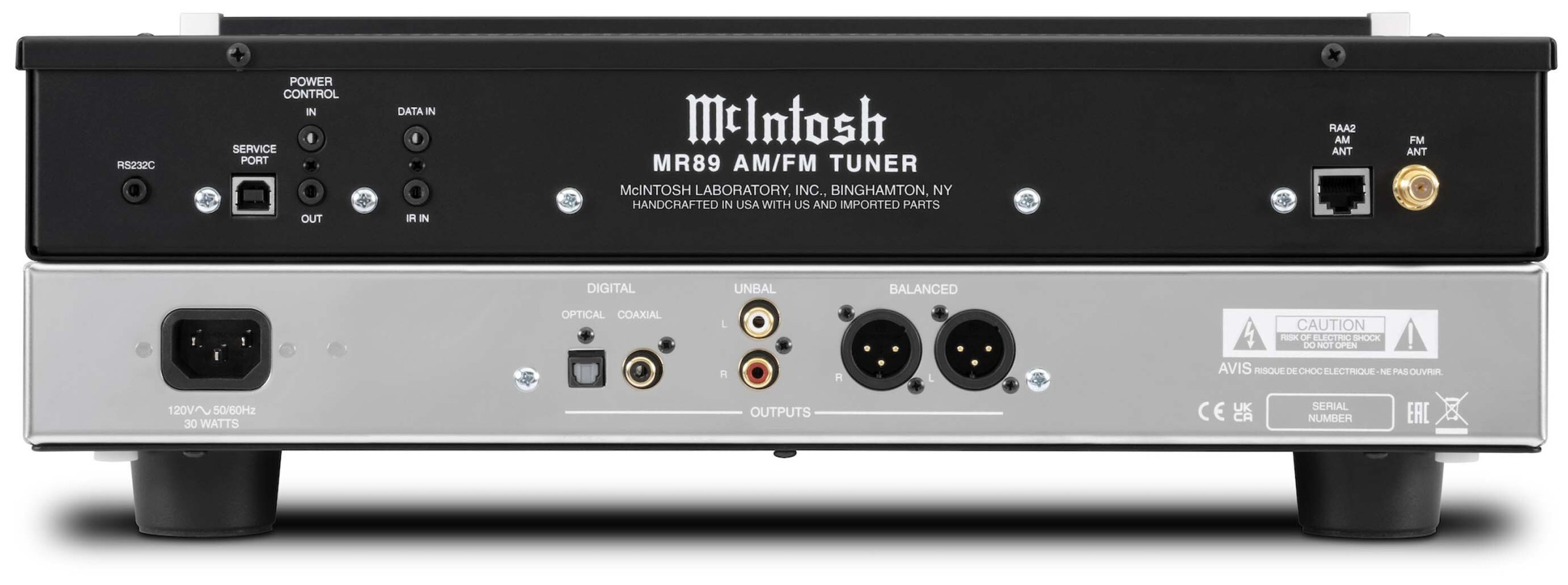 Auditorium McIntosh MR 89 UKW/MW Tuner mit Fernbedienung 295877 - 3