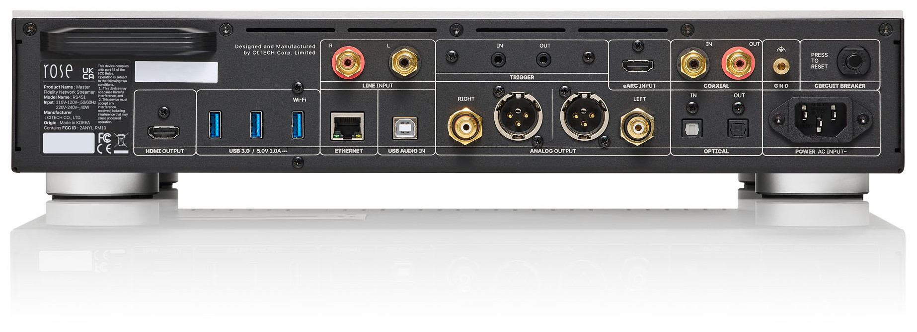 Auditorium Hifi Rose RS 451 Netzwerkspieler 213254 - 3