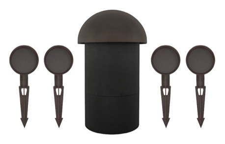 Auditorium Sonance Patio 4.1 Outdoor Speaker- System ohne Verstärker braun 287946 - 1