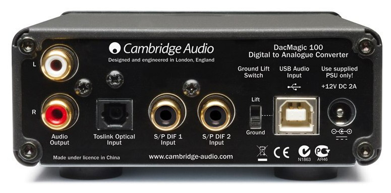 Auditorium Cambridge Audio DACMAGIC 100 Digital Analog Wandler 276177 - 2 Auditorium Cambridge Audio DACMAGIC 100 Digital Analog Wandler 276177 - 2