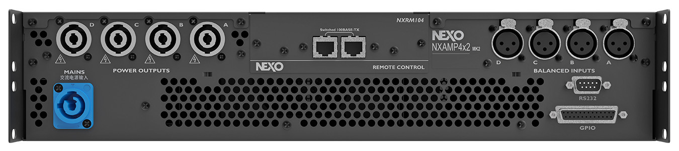 Auditorium Nexo NXAMP4X2MK2 Verstärker, 4x2500W 290499 - 2