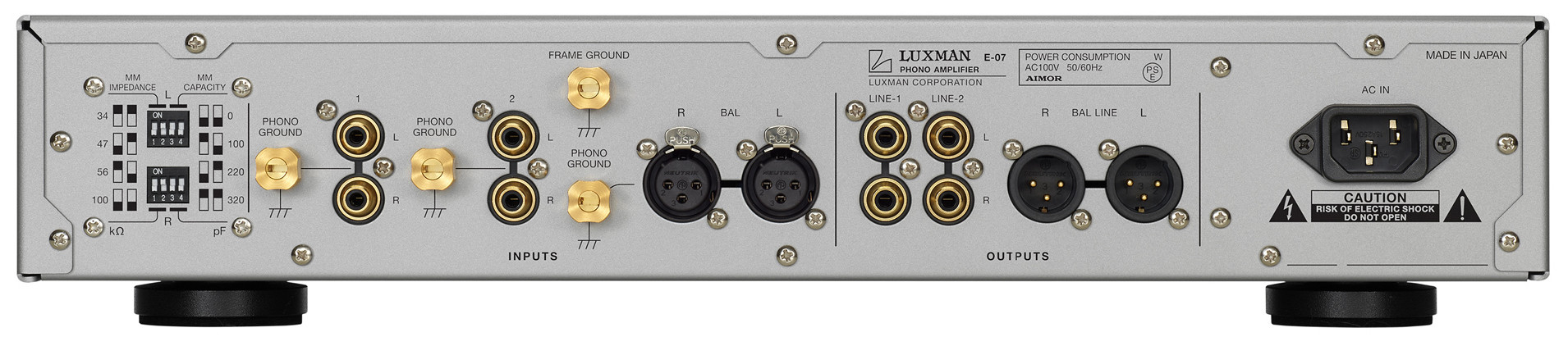 Auditorium Luxman E-07 Phono Vorstufe MM/MC 213866 - 3