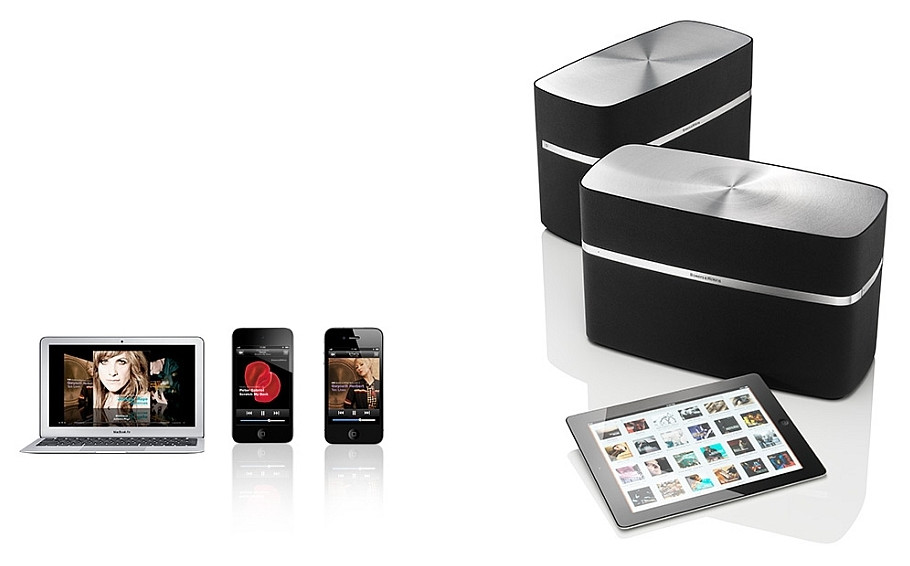Auditorium Bowers & Wilkins A7 Aluminium silber/schwarz Musiksystem 264238 - 5