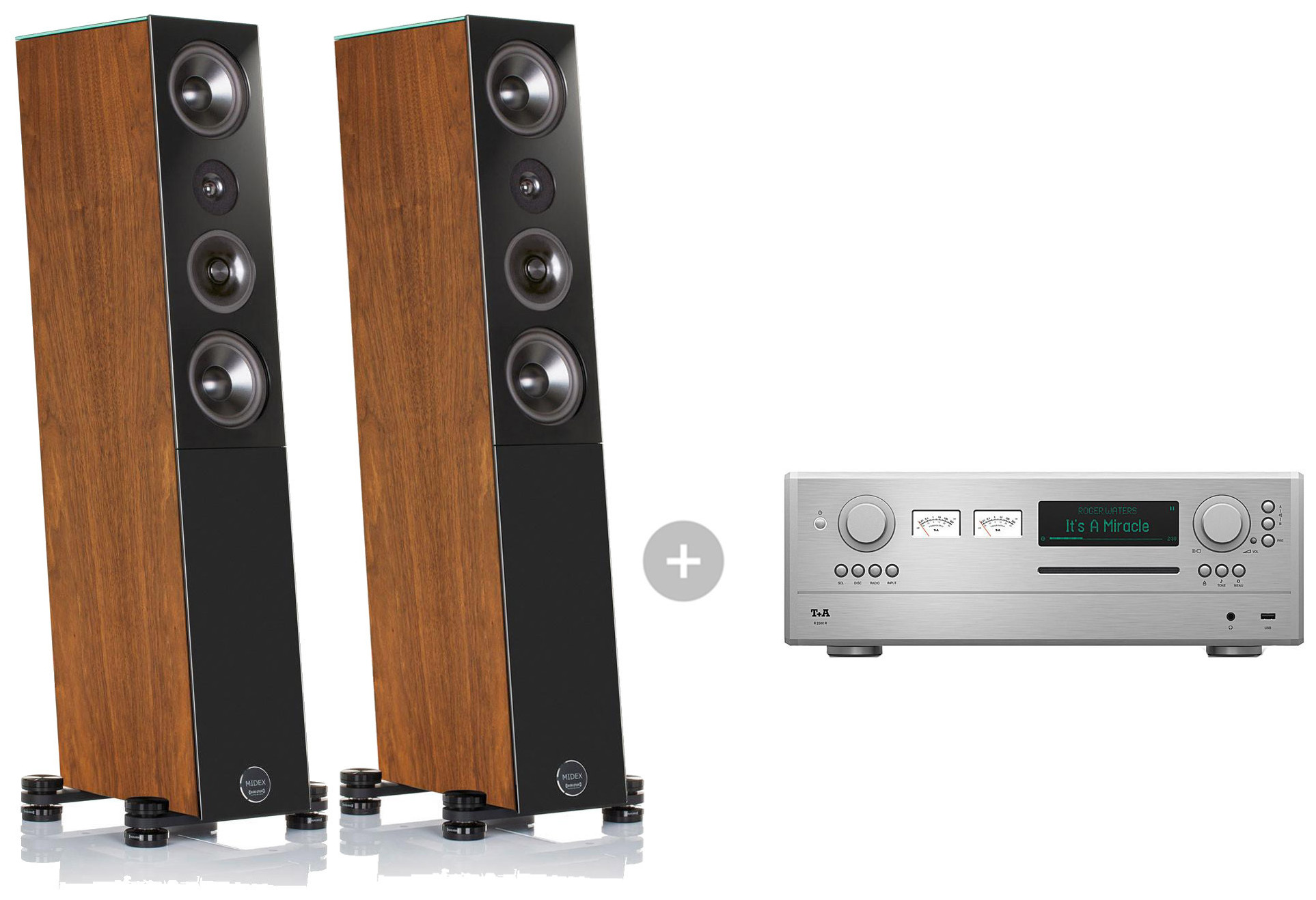 Auditorium T+A R 2500R mit Audio Physic Midex Powertrain & Transparent Kabel 206783 - 1