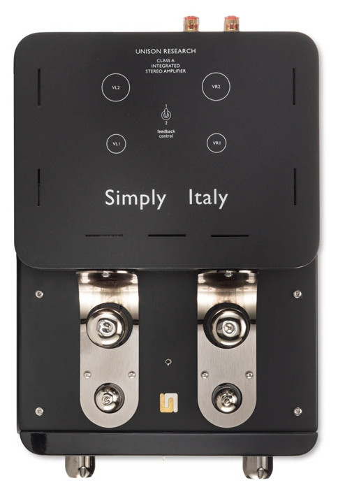 Auditorium Unison Research Simply Italy Black Edition Stereo-Vollverstärker schwarz 207911 - 6