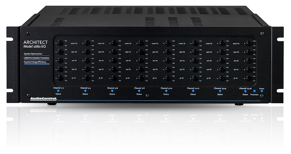 Auditorium AudioControl The Architect 1680 16x65W, 5-fach EQ Amp 267173 - 1 Auditorium AudioControl The Architect 1680 16x65W, 5-fach EQ Amp 267173 - 1