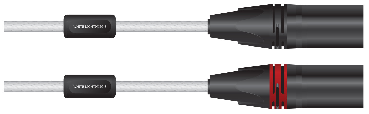 Auditorium Nordost White Lightning 3 Neutrik XLR Interconnect-Kabel 206284 - 1