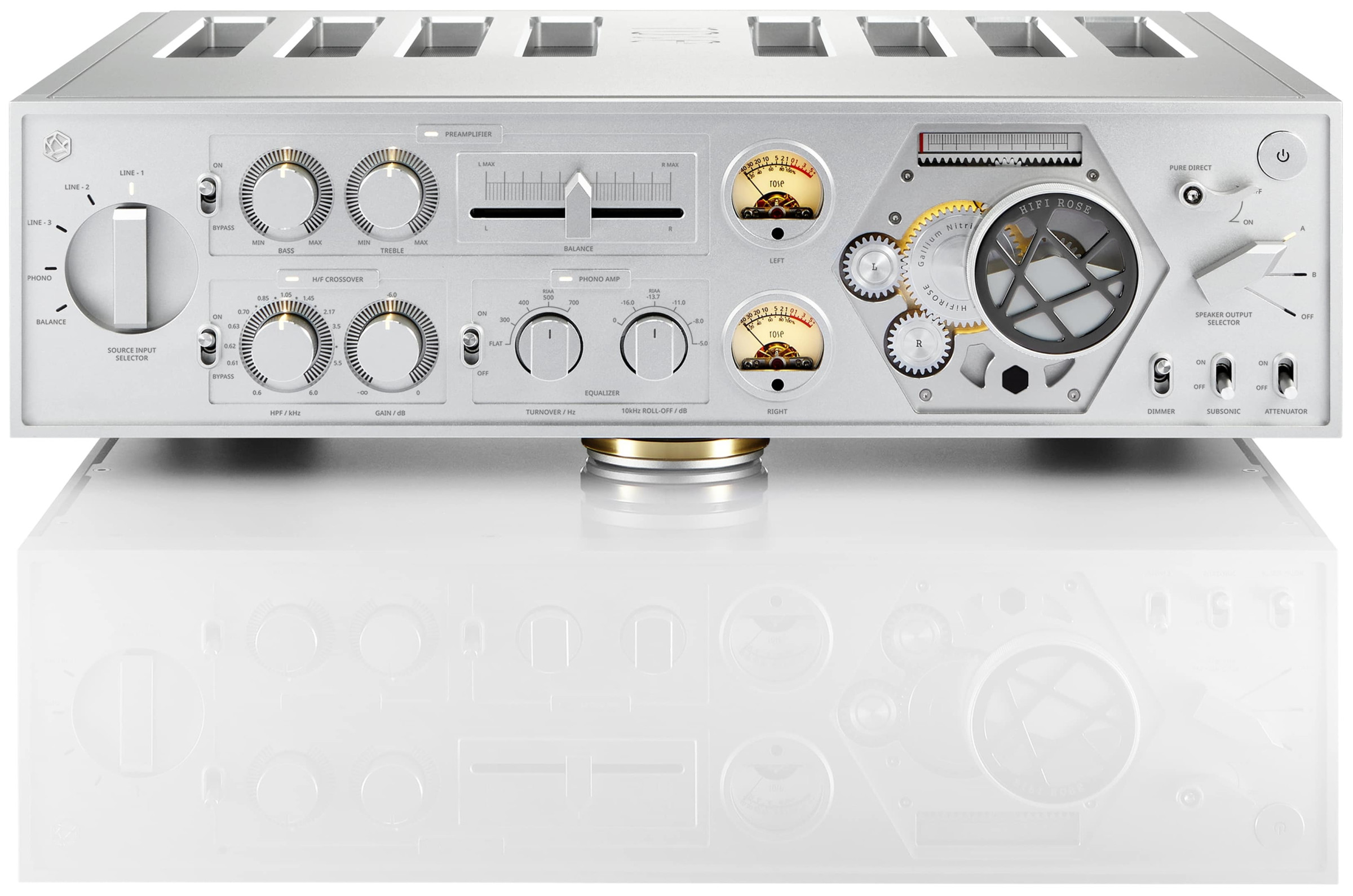 Auditorium Hifi Rose RA 180 - 4 Kanal Vollverstärker 208482 - 2 Auditorium Hifi Rose RA 180 - 4 Kanal Vollverstärker 208482 - 2