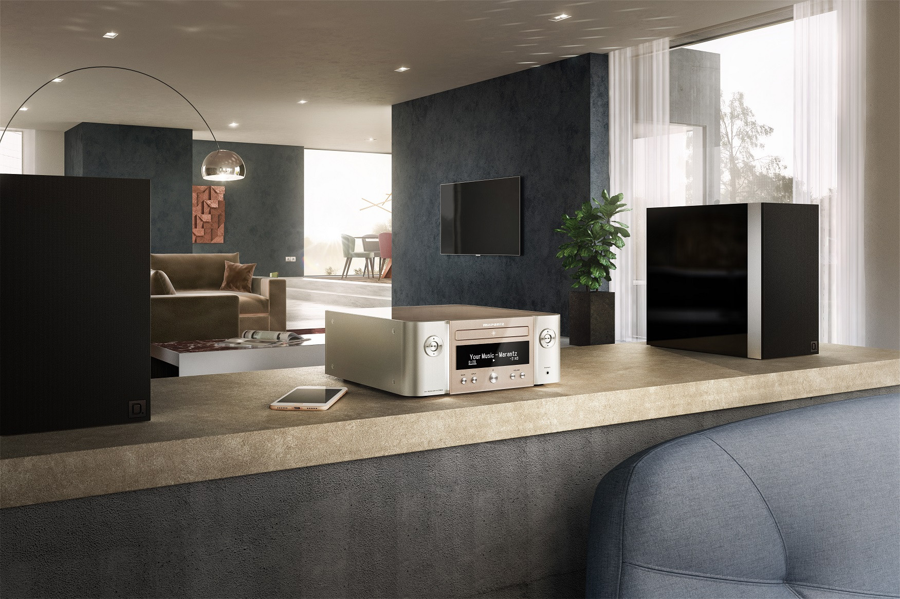 Auditorium Marantz M-CR612 Melody X Netzwerk CD-Receiver 285475 - 4