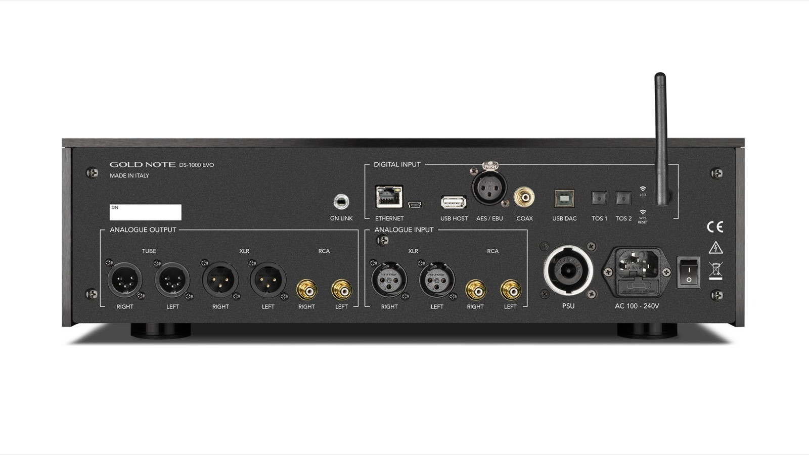 Auditorium Gold Note DS-1000 EVO LINE Streaming DAC 218108 - 4