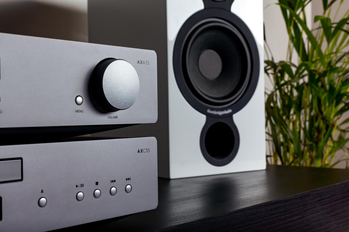 Auditorium Cambridge Audio AXA35 35 Watt Verstärker Luna Grey 286358 - 7