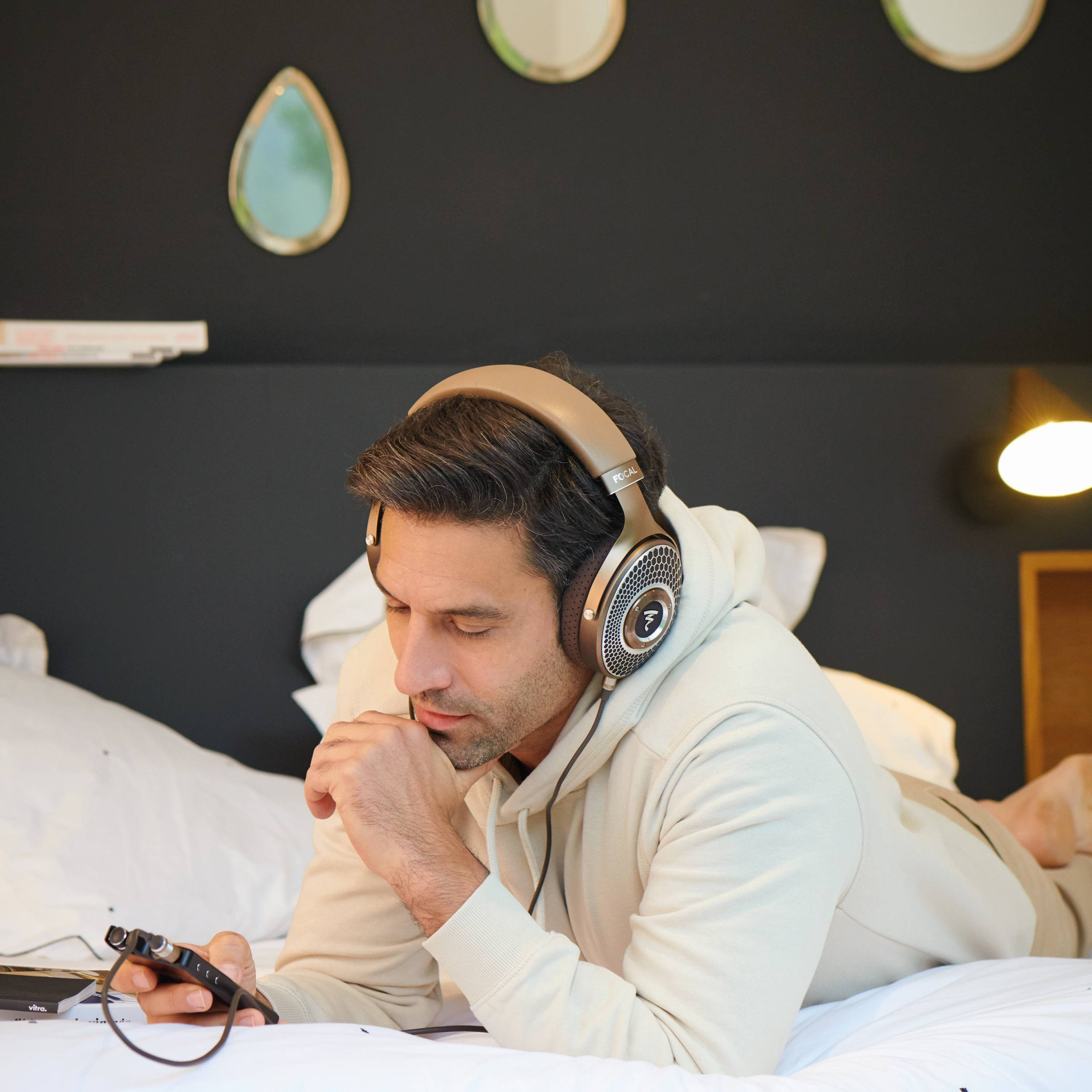 Auditorium Focal Clear MG offener Kopfhörer Kastanie 291696 - 6