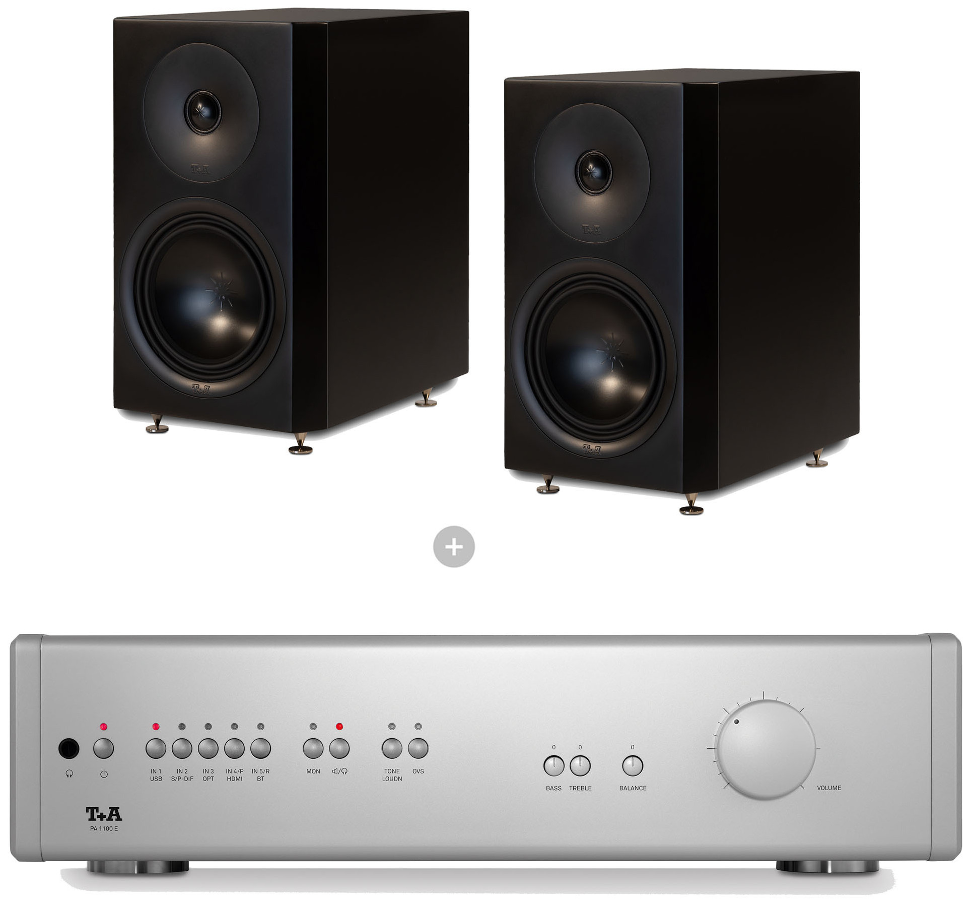 Auditorium T+A PA 1100 E + R21 Lautsprecher mit HDMI und MM-Phono Modul 205728 - 1
