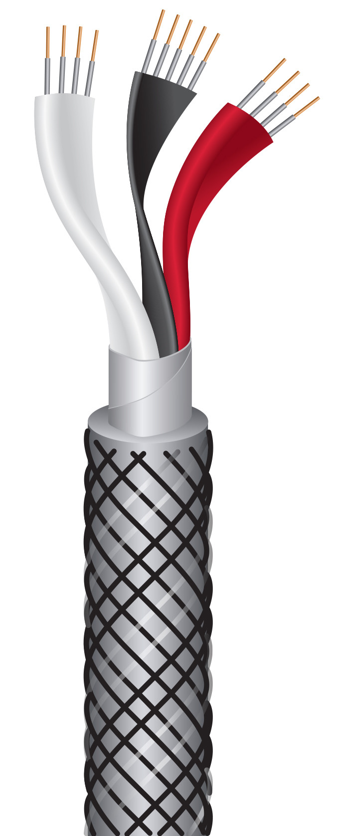 Auditorium Wireworld Cable Micro Silver Eclipse 10 Phonokabel 2x RCA + Ground 209013 - 3