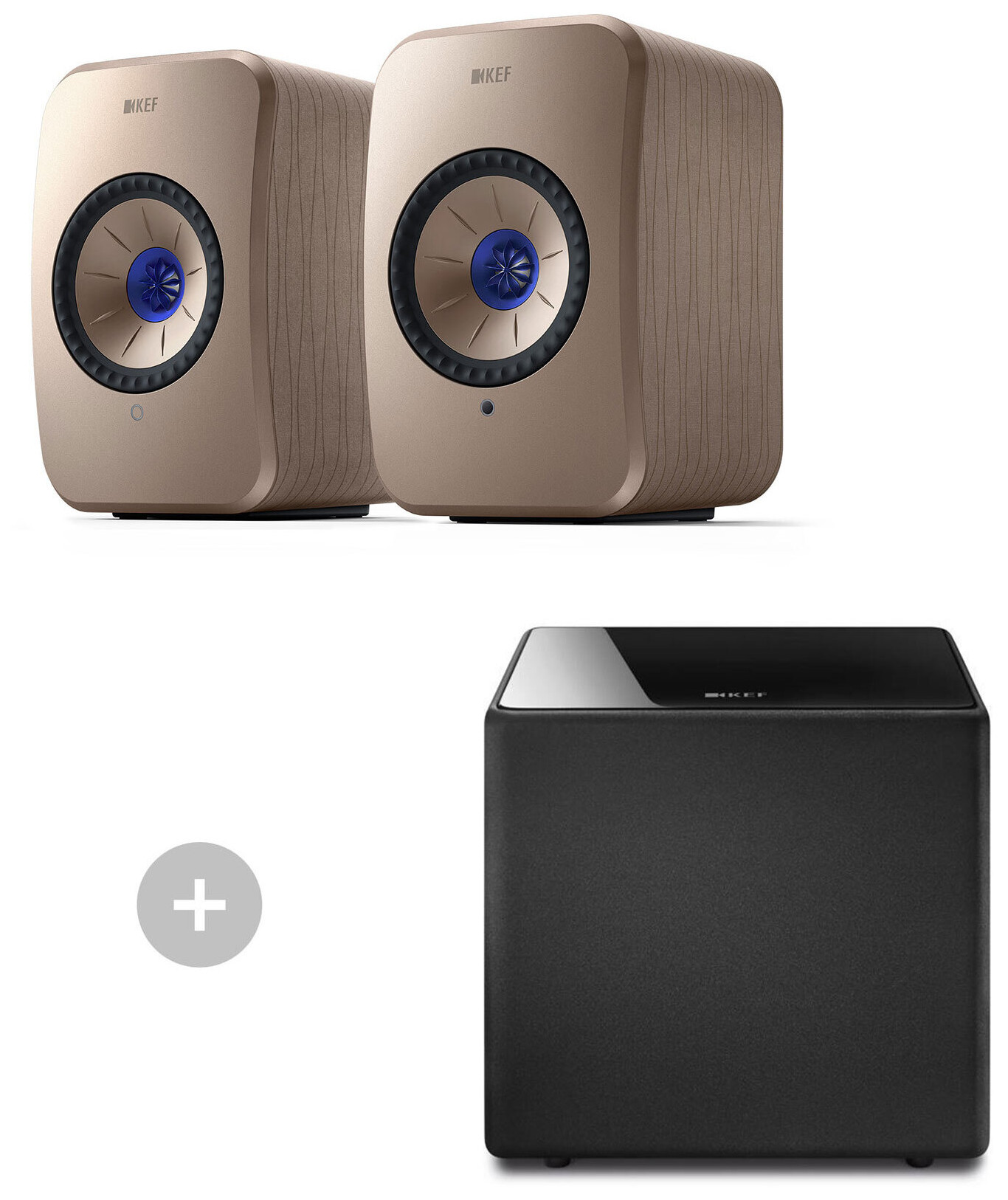 Auditorium KEF LSX II & Kube 8b Streaming-Bundle 295668 - 1