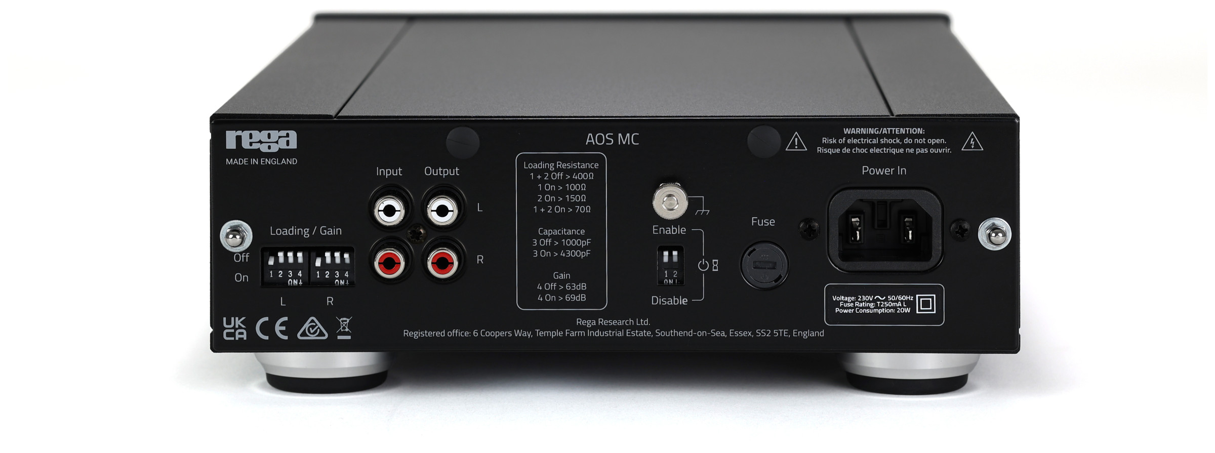 Auditorium Rega AOS MC Phonovorverstärker  215420 - 5