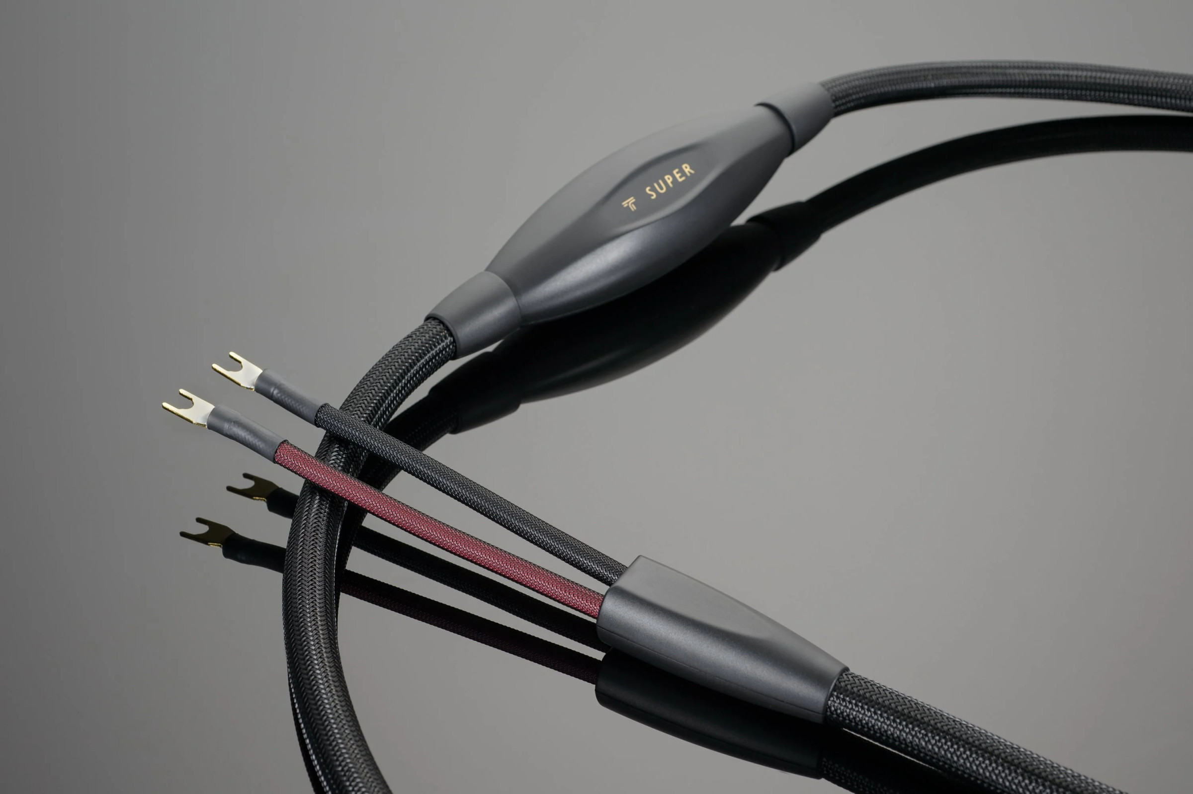 Auditorium Transparent Cable SUPER Lautsprecherkabel Biwire Spade > Spade 280909 - 3