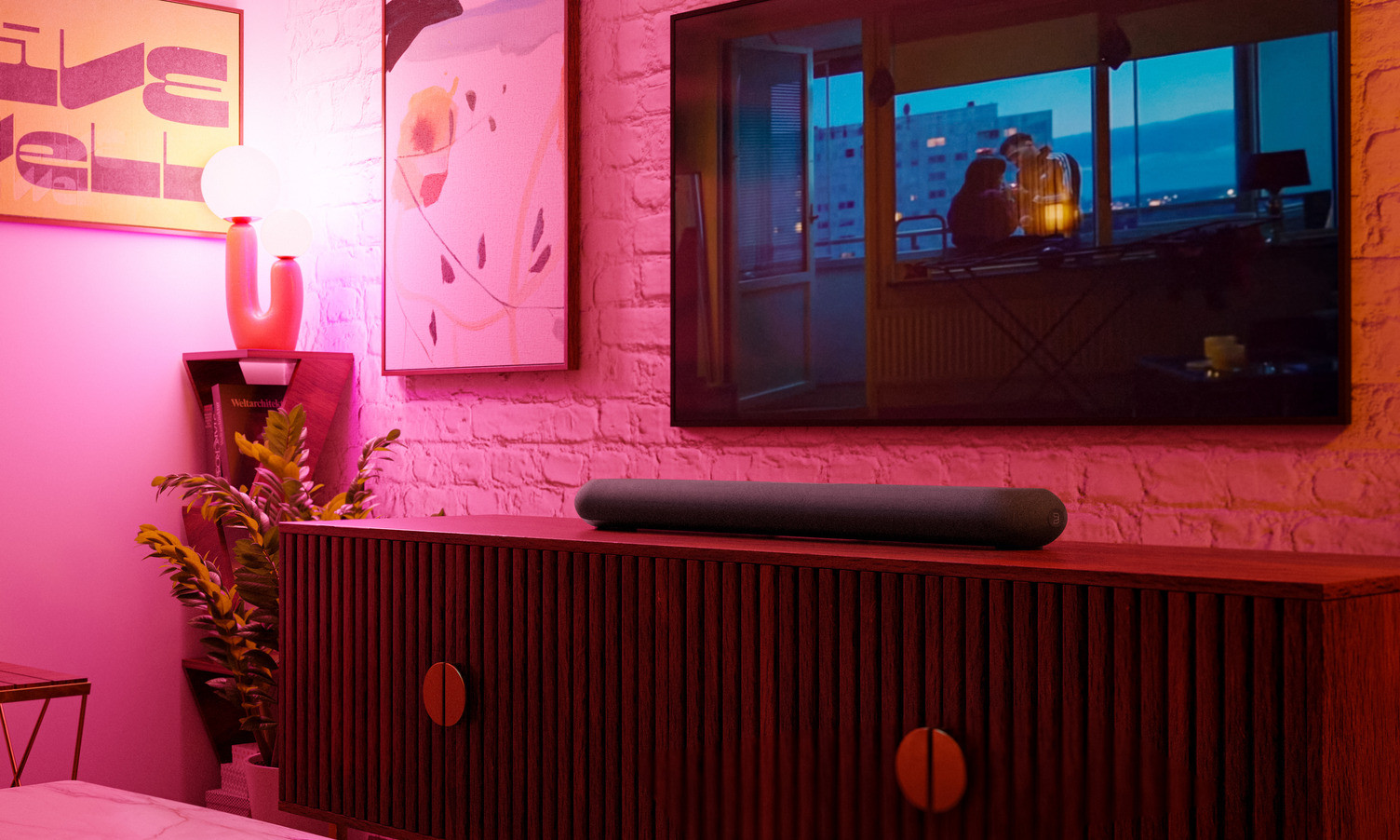 Auditorium BlueSound PULSE Cinema Mini Multi-Room Streaming Soundbar 213207 - 11