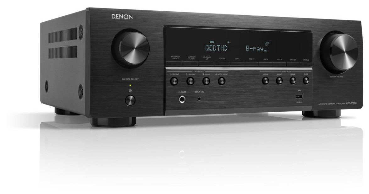 Auditorium Denon AVC-S670H Receiver 201130 - 2