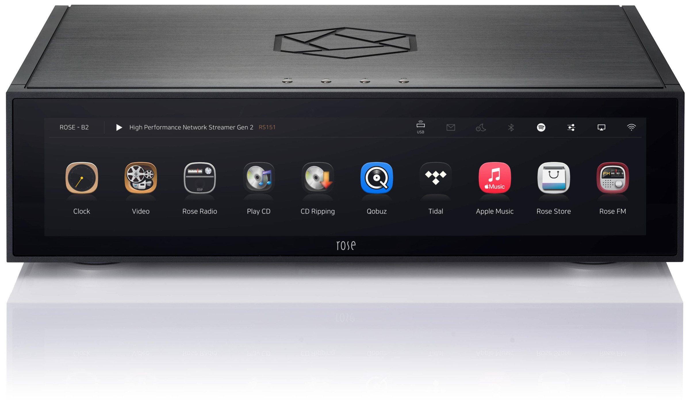 Auditorium Hifi Rose RS 151 Netzwerk Streamer 208493 - 2