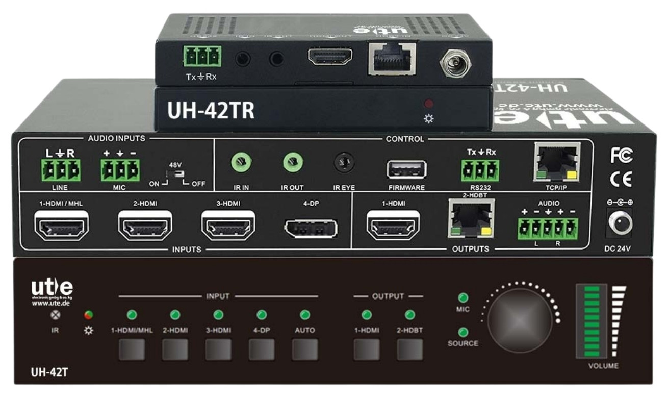 Auditorium Diverse UTE UH-42TR HD-BaseT Receiver 200721 - 1