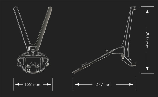 Auditorium Devialet Gecko Wandhalterung für Phantom I 295084 - 2