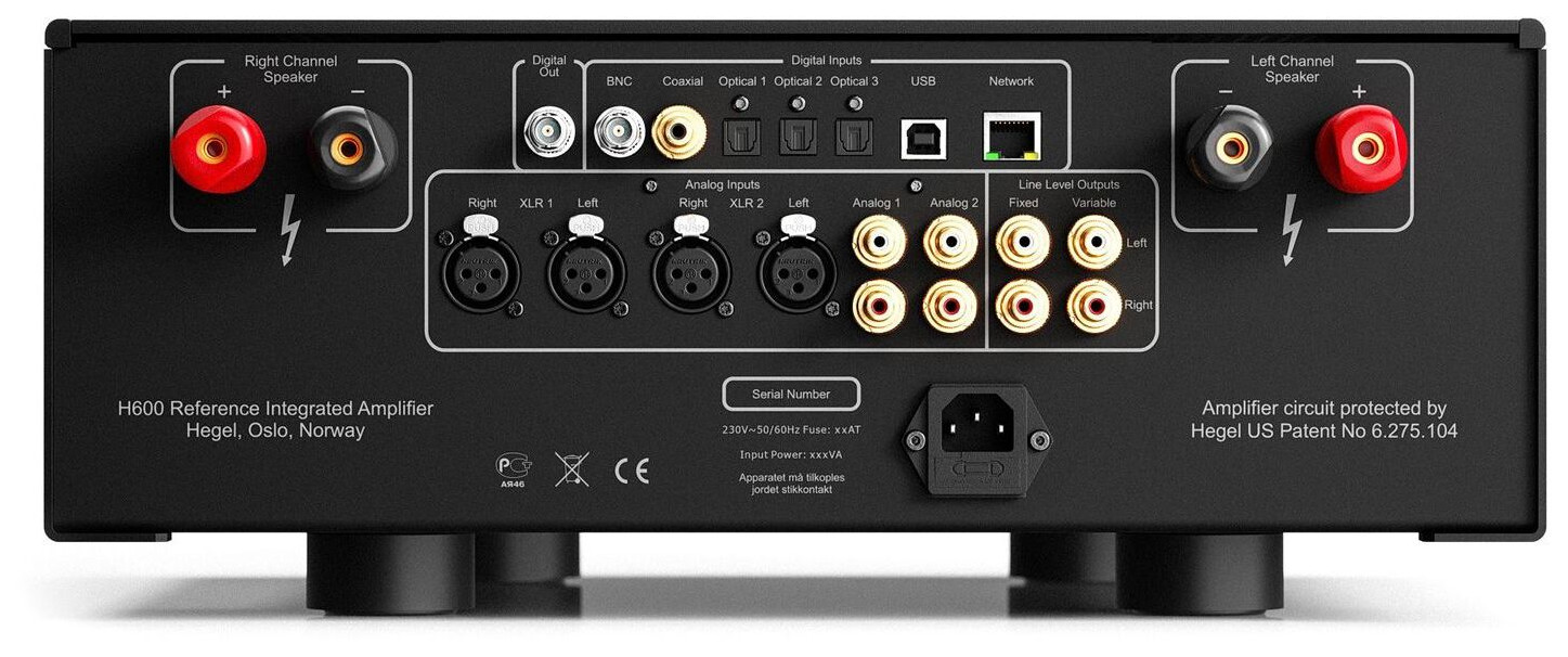 Auditorium Hegel H600 Streaming- Vollverstärker 204910 - 3