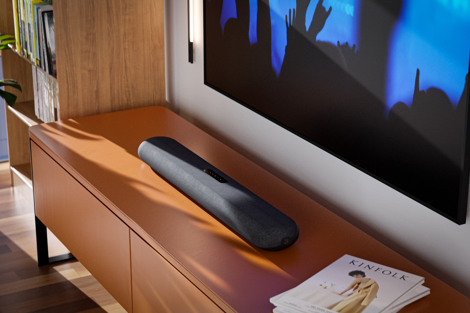 Auditorium BlueSound PULSE Cinema Mini Multi-Room Streaming Soundbar 213207 - 14