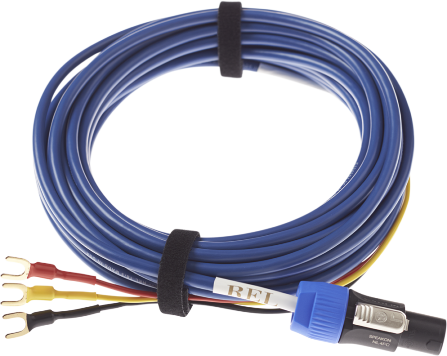 Auditorium REL Acoustics Ltd Bassline Blue Hi Level Cable  208119 - 1