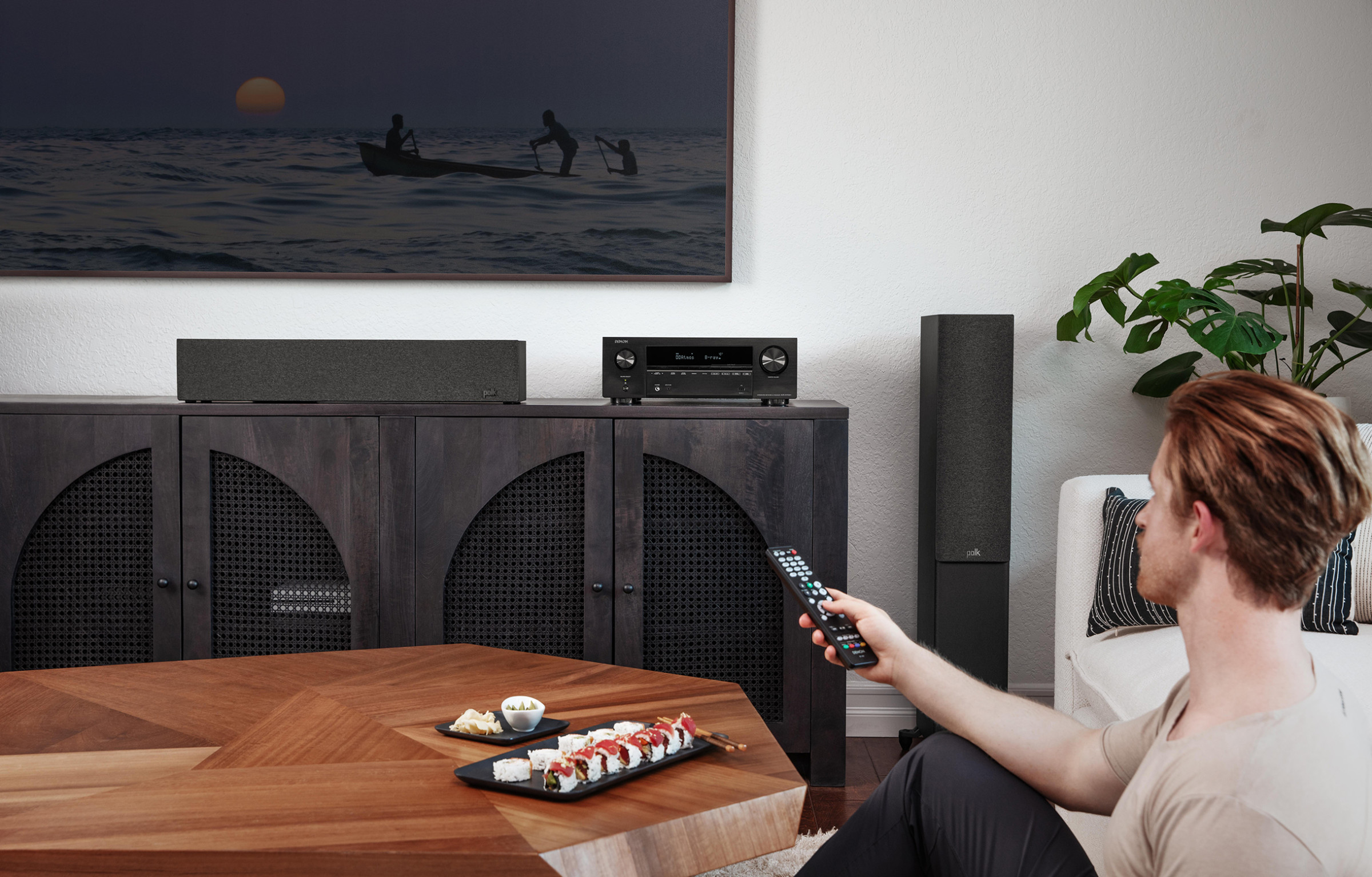 Auditorium Denon AVR-X1700H DAB A/V-Receiver 293239 - 5