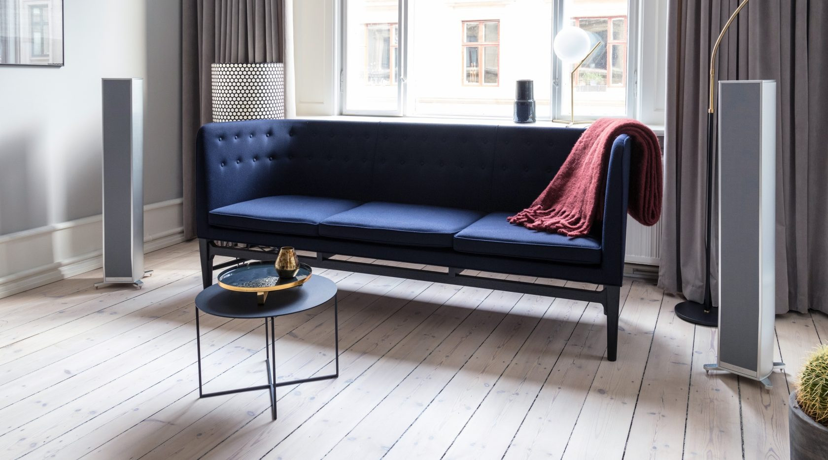 Auditorium Piega Premium 501 Standlautsprecher silber 212252 - 4