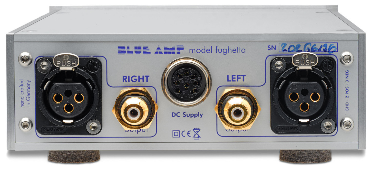 Auditorium Blue Amp Fughetta symm. MM- & MC-Phono-Vorverstärker 294270 - 2