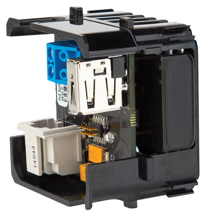 Auditorium iPort Surface Mount PoE Splitter auf USB 278518 - 1