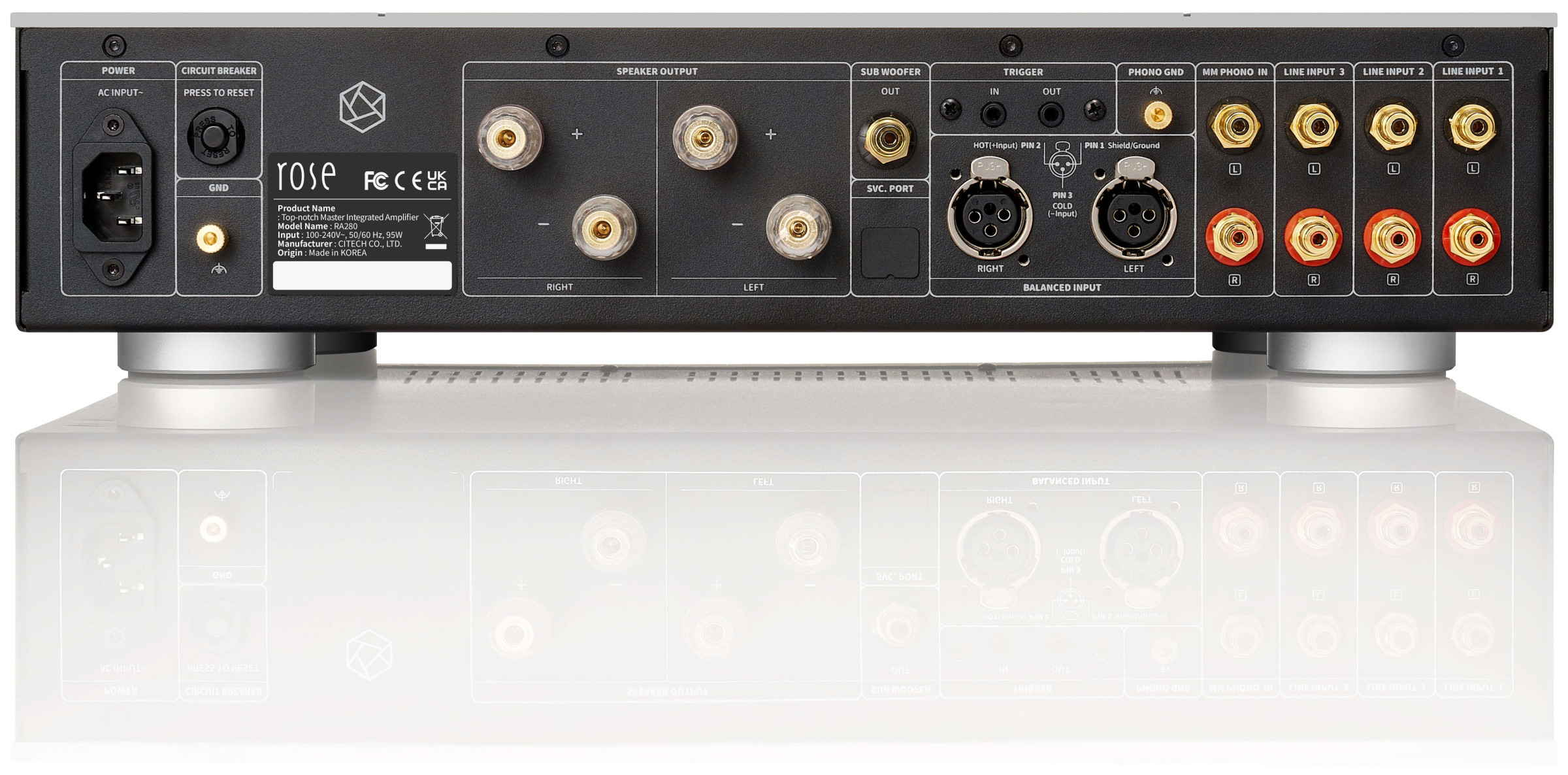 Auditorium Hifi Rose RA 280 Vollverstärker 208484 - 5