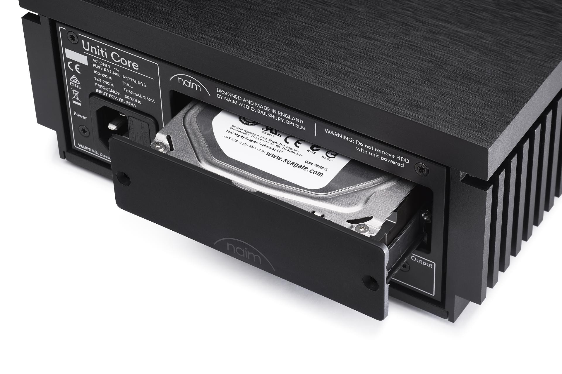 Auditorium Naim Uniti Core Musikserver Schwarz 279194 - 6