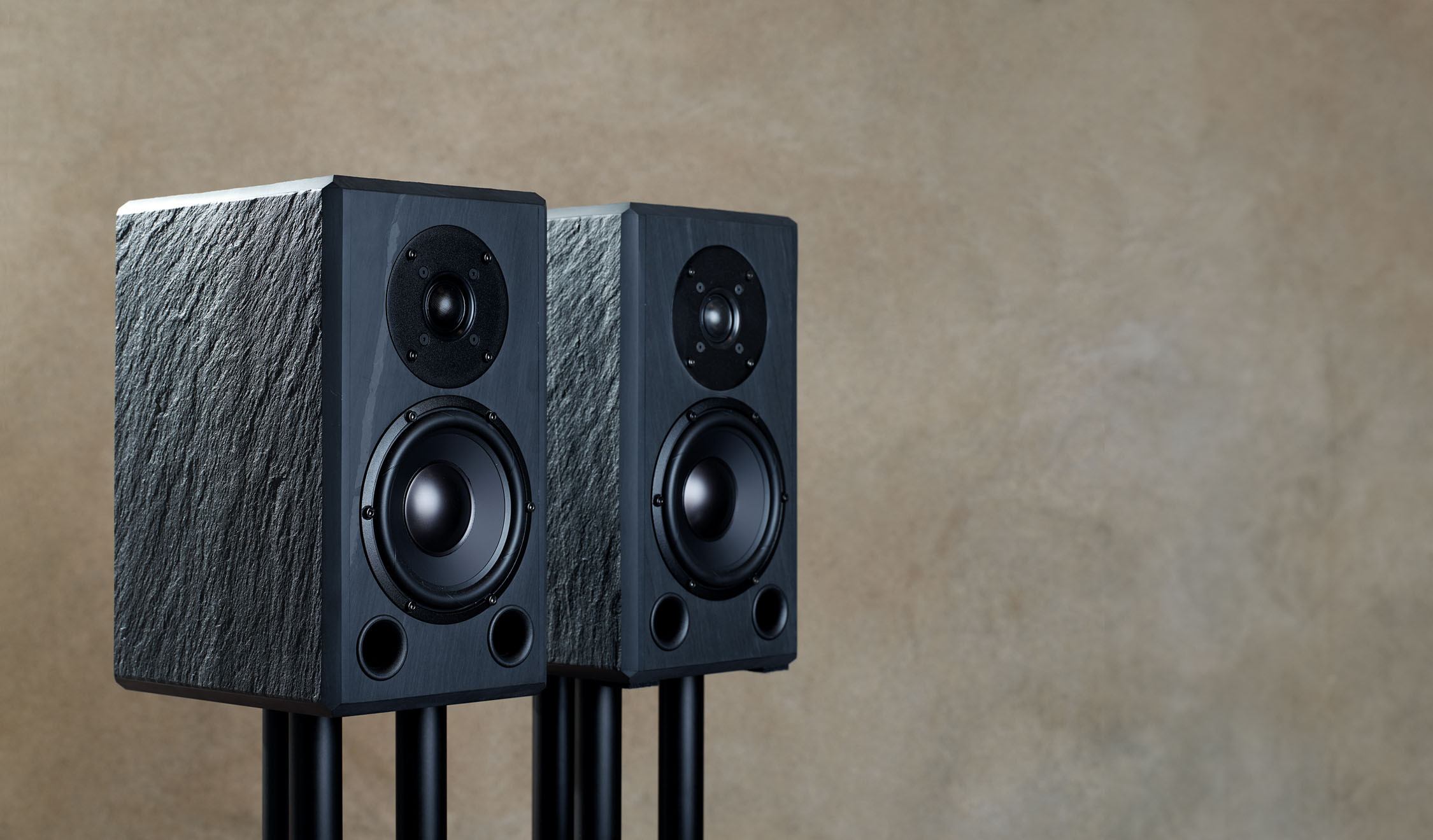 Auditorium Fischer & Fischer SN 70 Naturschiefer 2-Wege Passivlautsprecher 254128 - 5