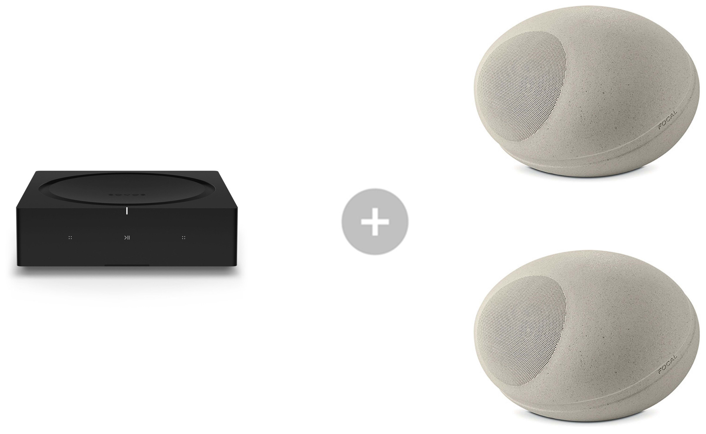 Auditorium Sonos Open Air-Bundle: Focal Littora Od Stone 8 mit Sonos Amp 201030 - 1