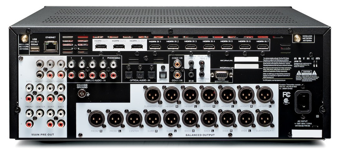 Auditorium Anthem Electronics AVM 90 8K Multikanal AV Prozessor 216214 - 5