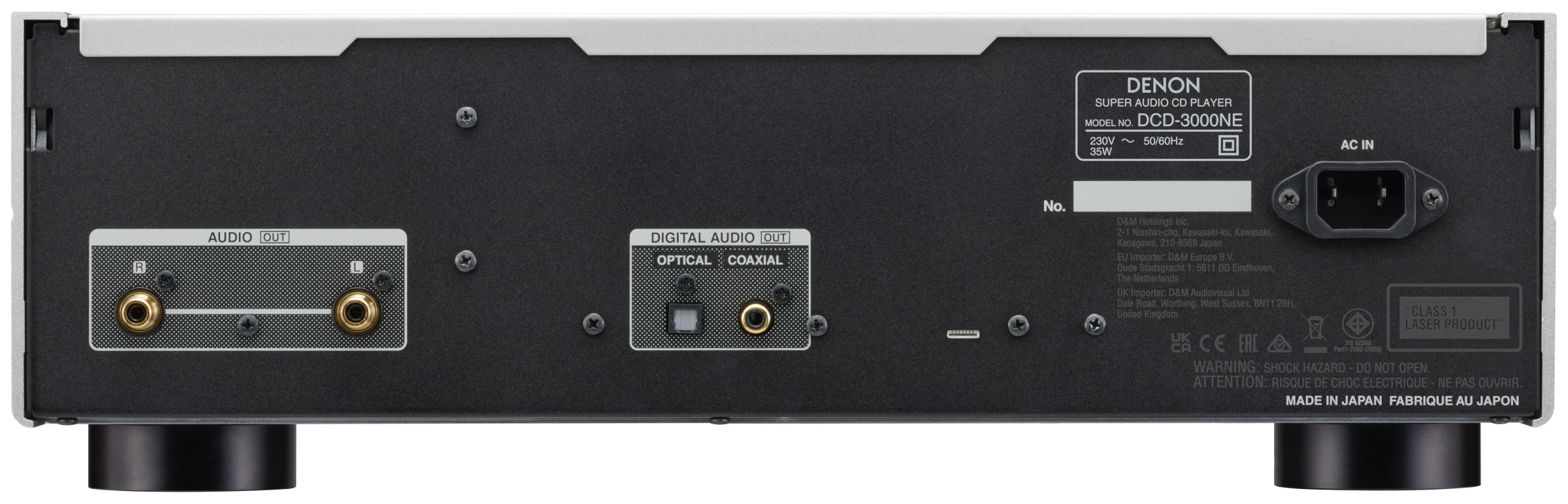 Auditorium Denon DCD3000NE SACD-Player 207452 - 2