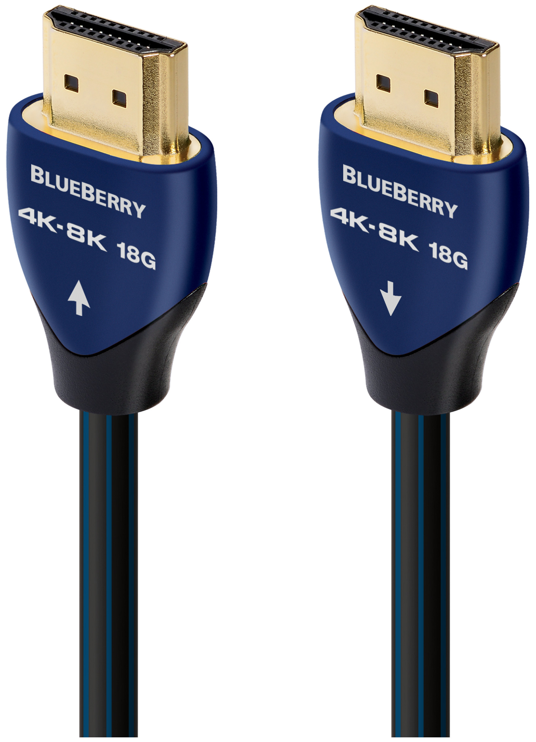 Auditorium Audioquest Blueberry, 18G, 0,6m, HDMI Digital Audio/ Video Ethernet 289776 - 1