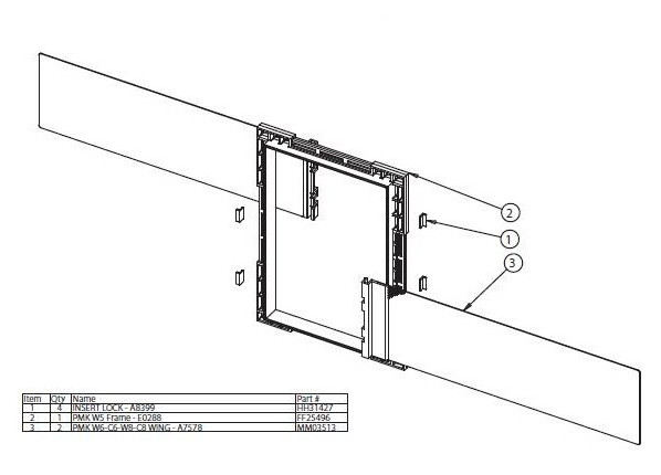 Auditorium Bowers & Wilkins PMK W5 Pre-Mount-Kit 253549 - 1