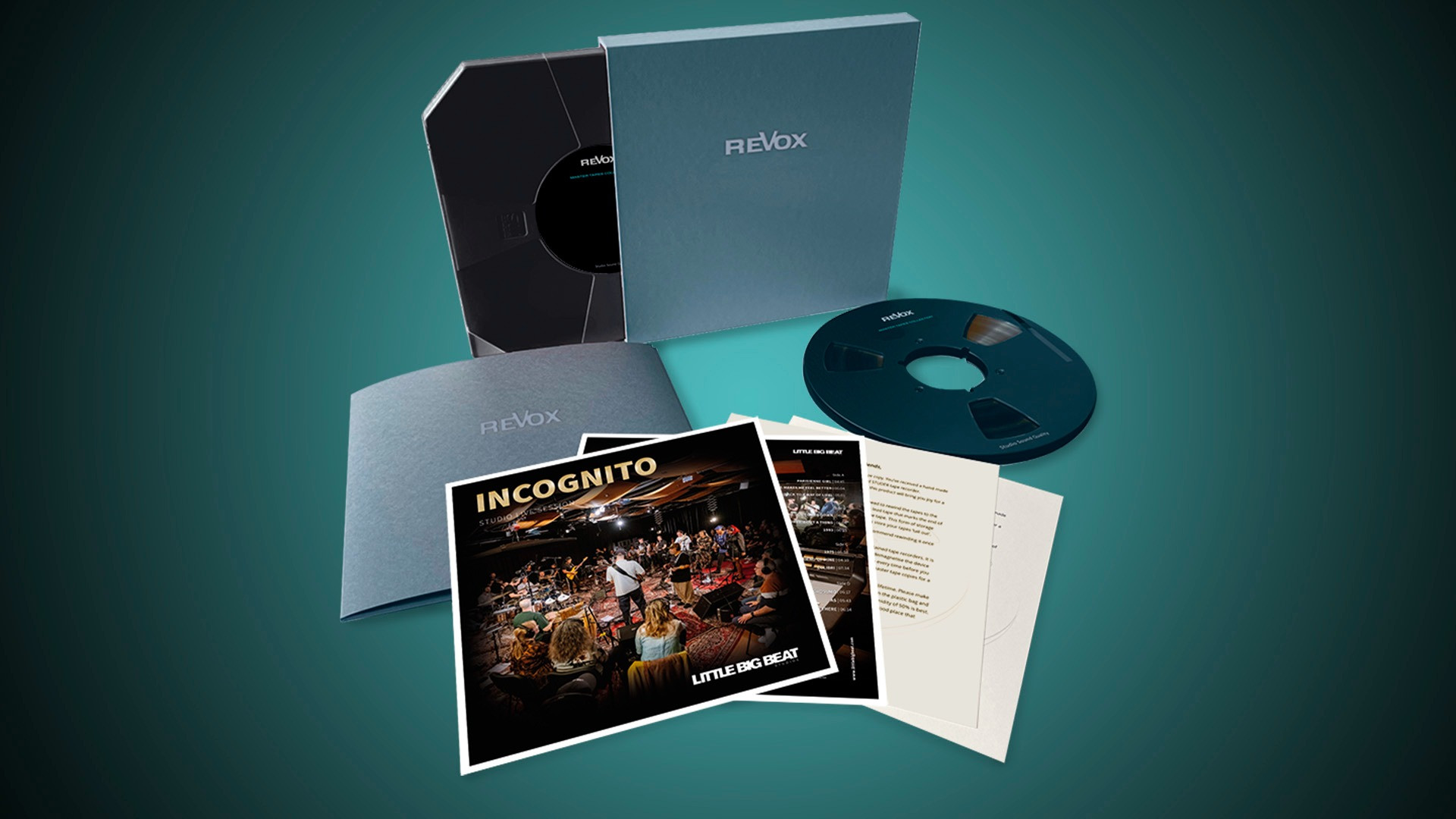 Auditorium Revox Master Tapes Incognito Studio Live Session 208423 - 2